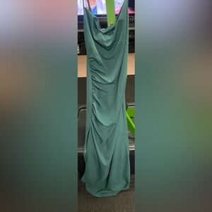 Chic Teal Pencil Skirt